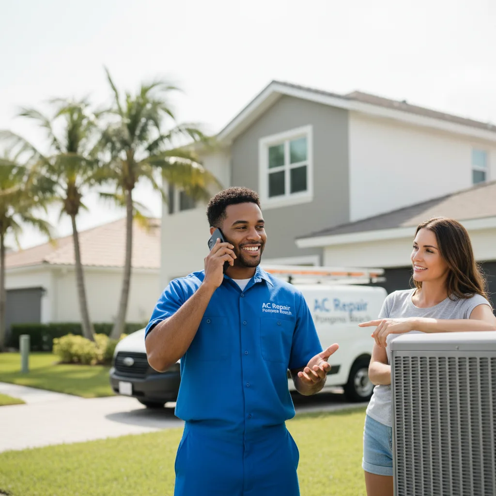 AC Repair Pompano Beach customer support in Claudville